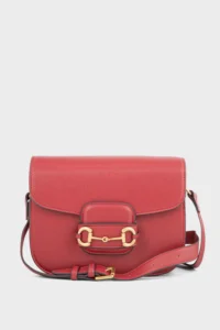 Red Flap Shoulder Bag for Women