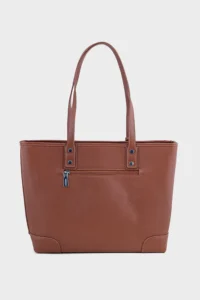 Brown Tote Handbag for Women - Image 3