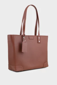 Brown Tote Handbag for Women - Image 2