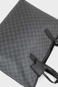 Grey Tote Handbag for Women - Image 4