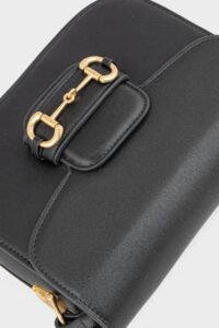 Black Flap Shoulder Bag for Women - Image 4